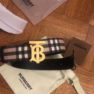 NWT Burberry Belt